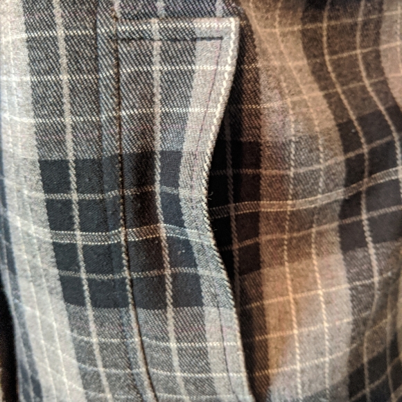 San Francisco plaid button up jacket sz 13 junior - Picture 9 of 14